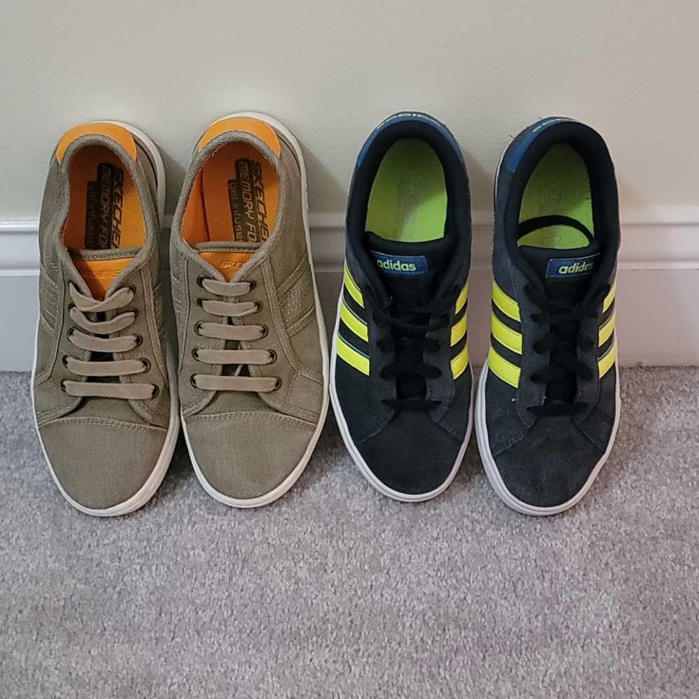 Adidas & Skechers shoe bundle